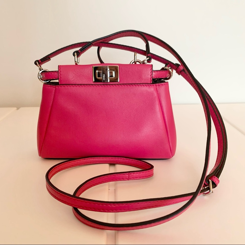 Fendi Micro Peekaboo - Magenta